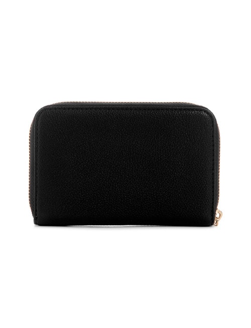 Guess Calebra Slg Medium Zip Around Bag, Black product photo View 02 L