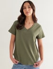 Bodycode Rib Boxy Tee, Elmwood product photo