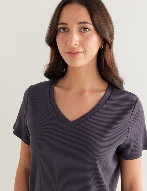 Bodycode Rib Boxy Tee, Stargazer product photo View 04 L