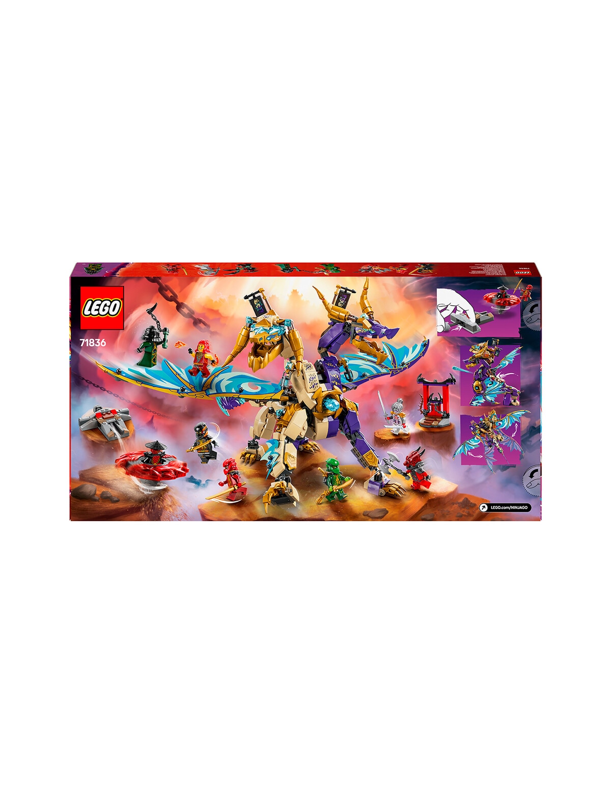 Fusion Dragon Lego Ninjago Two Headed Dragon LEGO NINJAGO Arc