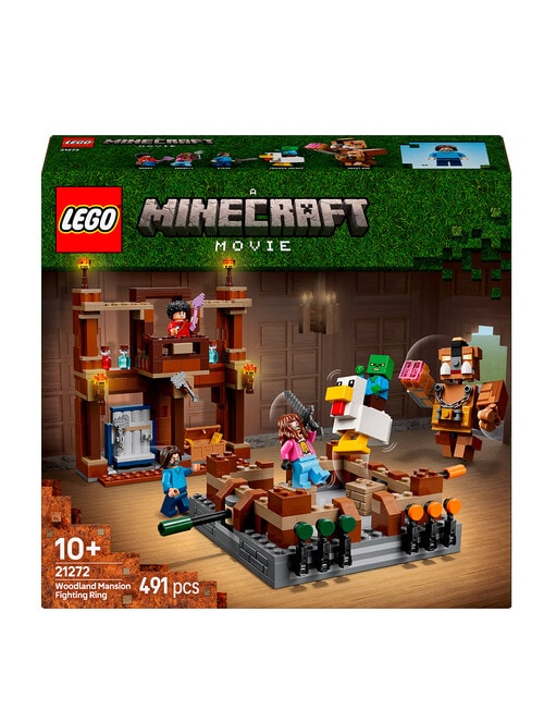 LEGO Minecraft Woodland Mansion Fighting Ring, 21272 product photo View 02 L
