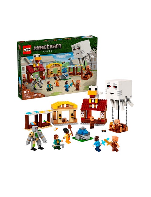 LEGO Minecraft The Ghast Balloon Village Attack, 21273 product photo
