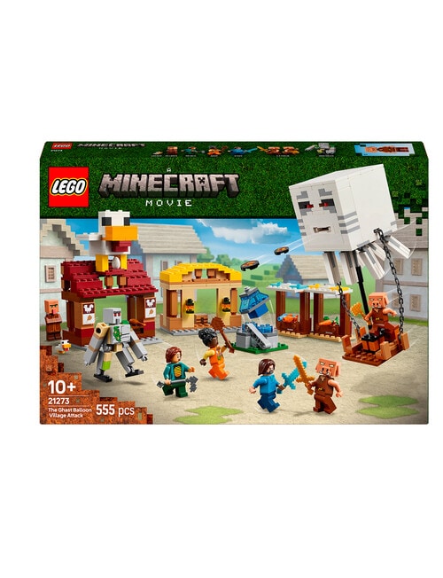 LEGO Minecraft The Ghast Balloon Village Attack, 21273 product photo View 02 L