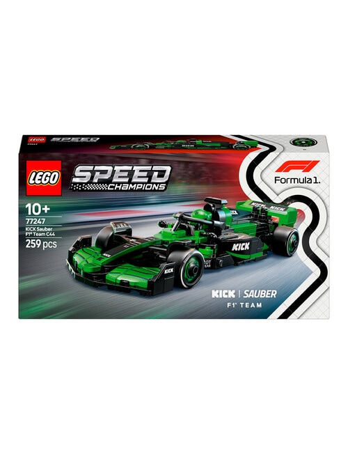 LEGO Speed Champions KICK Sauber F1® Team C44 Race Car, 77247 product photo View 02 L
