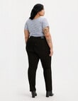 Levis Plus Shaping Straight Jeans, Soft Black product photo View 03 S