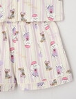 Sleep Mode La Petitte Chienne Knit PJ Set, Lilac, 2-8 product photo View 03 S