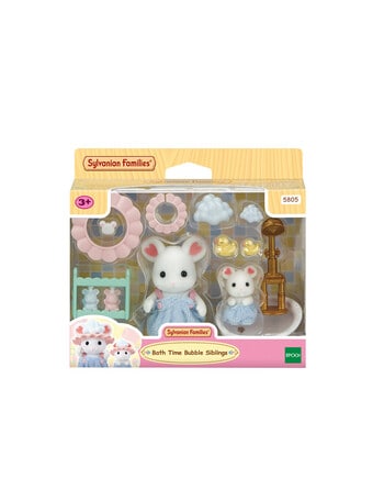 Sylvanian Families Bath Time Bubble Siblings product photo