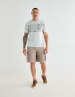 Kauri Trail T-Shirt, Natural Marle product photo View 03 S