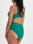 Bonds Retro Rib Hi Hi Brief, Lush Forest product photo View 03 S