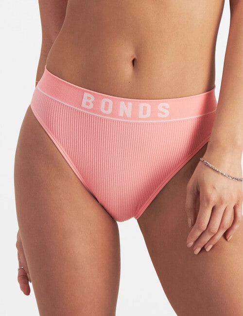 Bonds Retro Rib Hi Cut Brief, Sugar Syrup product photo