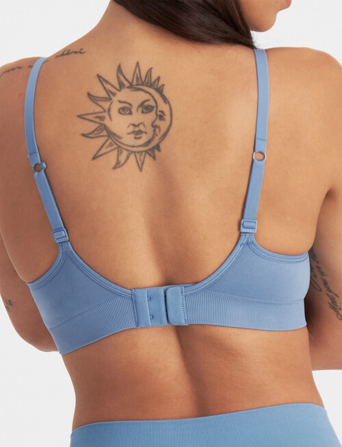 Bonds Bases Wire Free Bra, Summer Storm, A-G product photo View 03 L