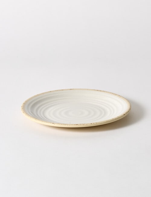 Terrace Artisan Salad Plate, 21.6cm, White product photo