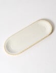 Terrace Artisan Platter, 38.1cm, White product photo View 04 S