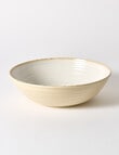 Terrace Artisan Serve Bowl, 30.9cm, White product photo