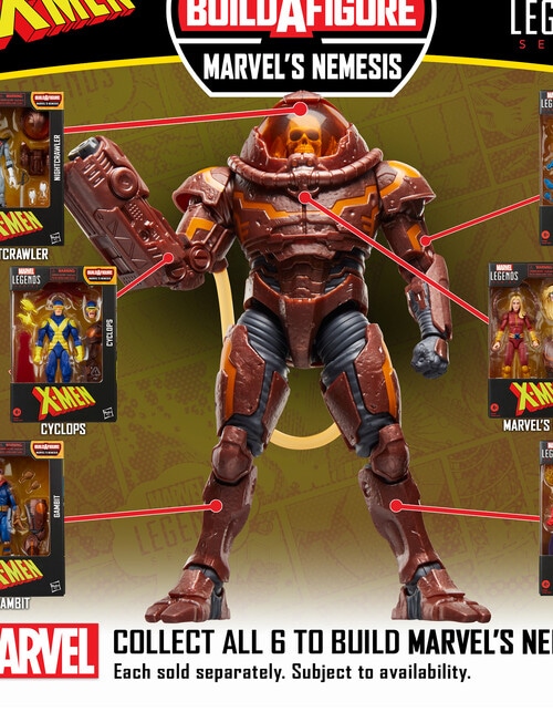 Marvel Legends Build-A-Figure Marvel's Nemesis, Assorted product photo View 08 L