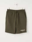 No Issue St Germain Knit Shorts, Khaki product photo