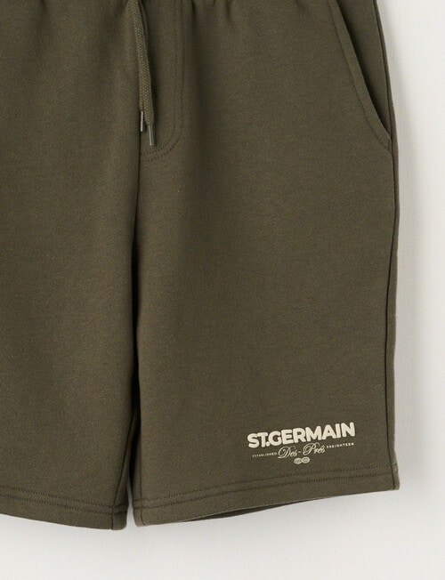 No Issue St Germain Knit Shorts, Khaki product photo View 03 L