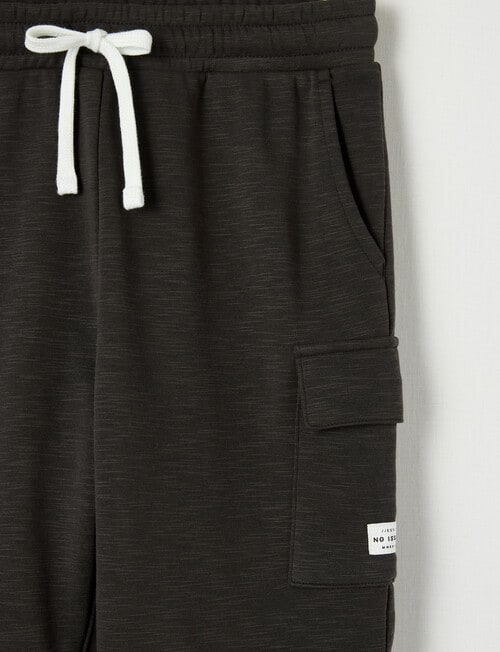 No Issue Cargo Knit Short, Charcoal product photo View 02 L