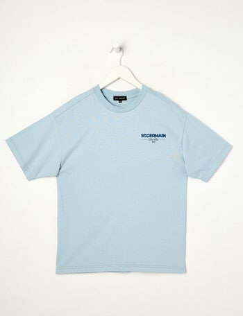 No Issue St Germain Short Sleeve Box Fit Tee, Sky product photo