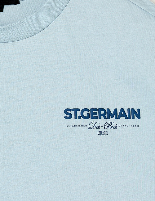 No Issue St Germain Short Sleeve Box Fit Tee, Sky product photo View 02 L