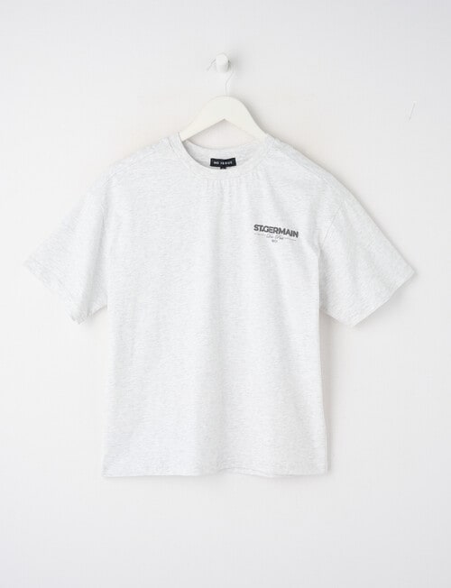 No Issue St. Germain Short Sleeve Box Fit Tee, Greymarle product photo