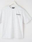 No Issue St. Germain Short Sleeve Box Fit Tee, Greymarle product photo View 03 S