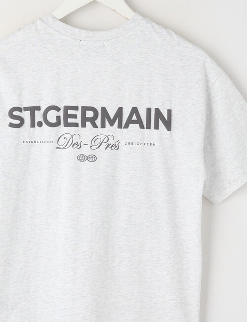 No Issue St. Germain Short Sleeve Box Fit Tee, Greymarle product photo View 04 L