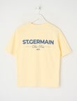 No Issue St Germain Box Fit Tee, Lemon product photo View 02 S