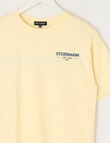 No Issue St Germain Box Fit Tee, Lemon product photo View 03 S