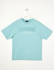 No Issue St Germain Deboss Short Sleeve Tee, Mint product photo