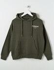 No Issue St Germain Oversized Hoodie, Khaki product photo
