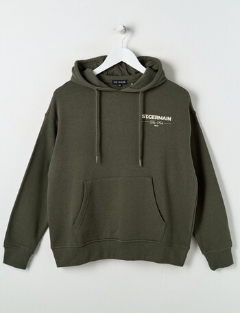 No Issue St Germain Oversized Hoodie, Khaki product photo