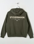 No Issue St Germain Oversized Hoodie, Khaki product photo View 03 S