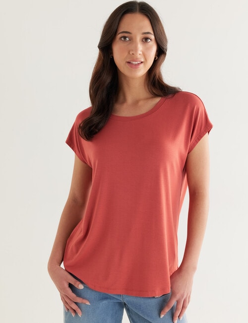 Bodycode Boxy Tee, Spice product photo