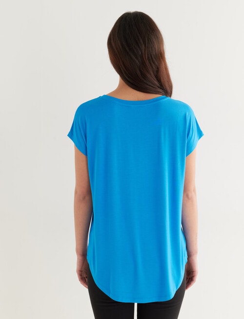 Bodycode Boxy Tee, French Blue product photo View 02 L