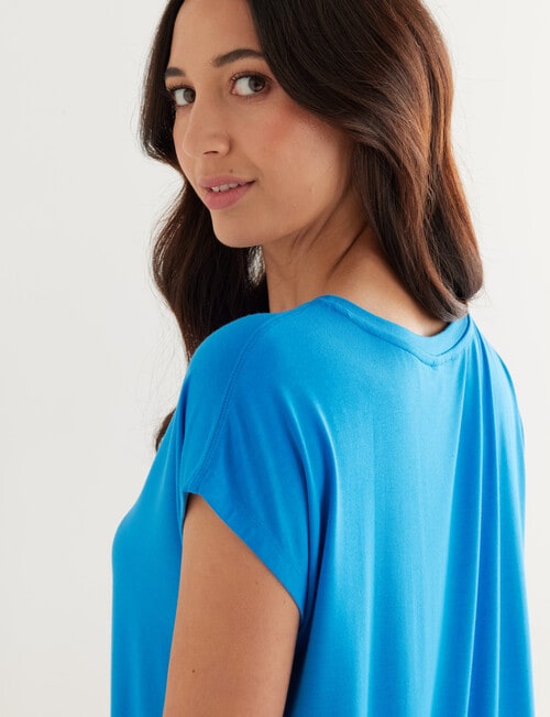 Bodycode Boxy Tee, French Blue product photo View 04 L