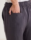 Zest Essential Linen Pant, Slate product photo View 06 S