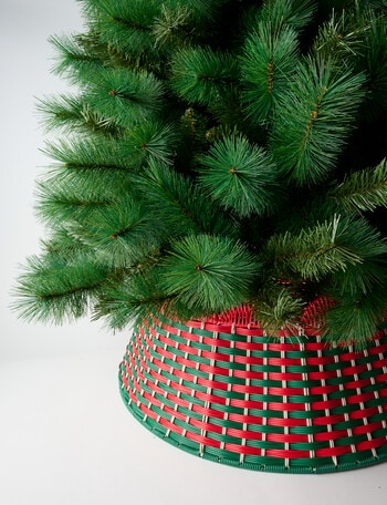 Christmas Shop Festive Rattan Tree Skirt product photo