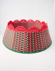 Christmas Shop Festive Rattan Tree Skirt product photo View 02 S