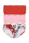 Bonds Tails Midi Brief, 3-Pack, Bloom, Red & Flower product photo