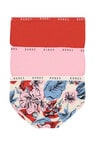 Bonds Tails Midi Brief, 3-Pack, Bloom, Red & Flower product photo View 02 S