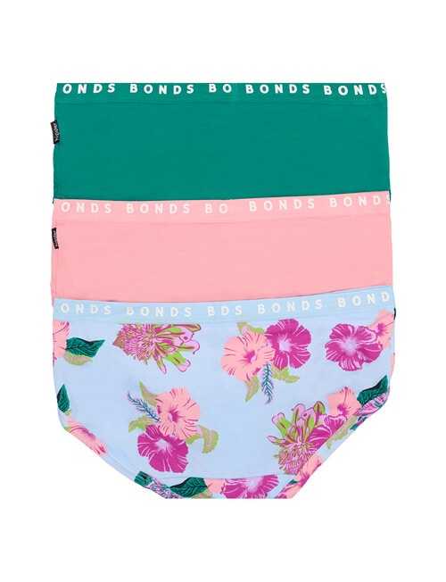 Bonds Hipster Boyleg Brief, 3-Pack, Outback, Lush Forest & Sugar product photo View 02 L