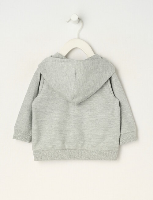 Teeny Weeny Play Time Hoodie, Grey Marle product photo View 02 L