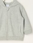 Teeny Weeny Play Time Hoodie, Grey Marle product photo View 03 S