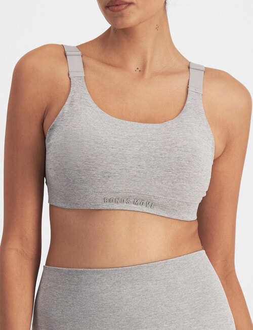 Bonds Move Bralette, Marle product photo