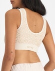 Bonds Move Rib Seamless Crop Bra, Cat Nap product photo View 03 S