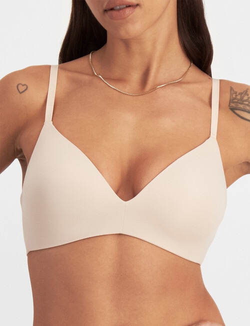 Bonds Bases Wirefree Scoop Bra, Blush A-G product photo
