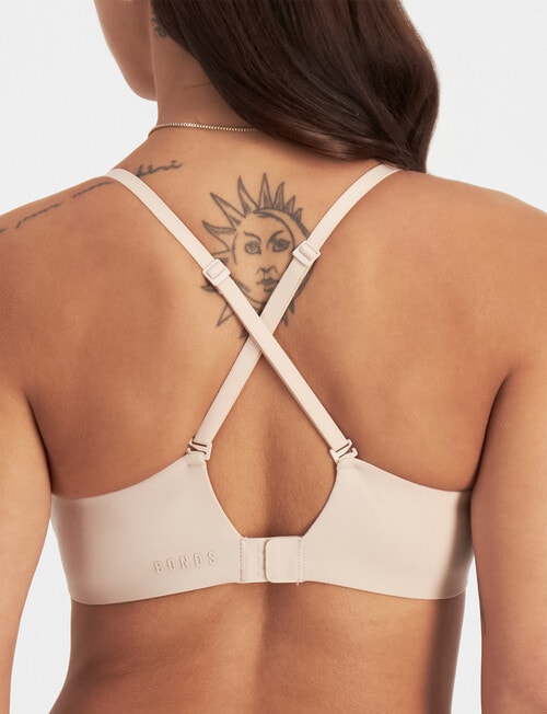 Bonds Bases Wirefree Scoop Bra, Blush A-G product photo View 04 L