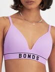 Bonds Retro Rib Wire Free Bra, Mermazing product photo