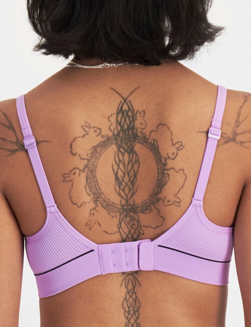 Bonds Retro Rib Wire Free Bra, Mermazing product photo View 03 L